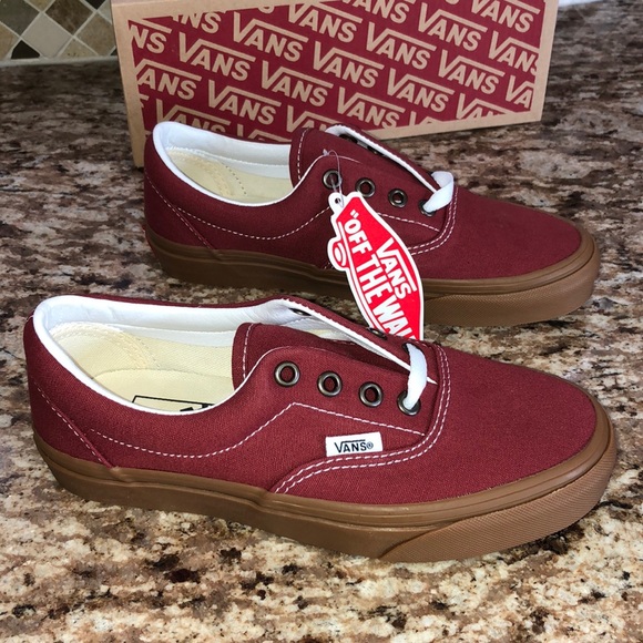 vans gum era rosewood